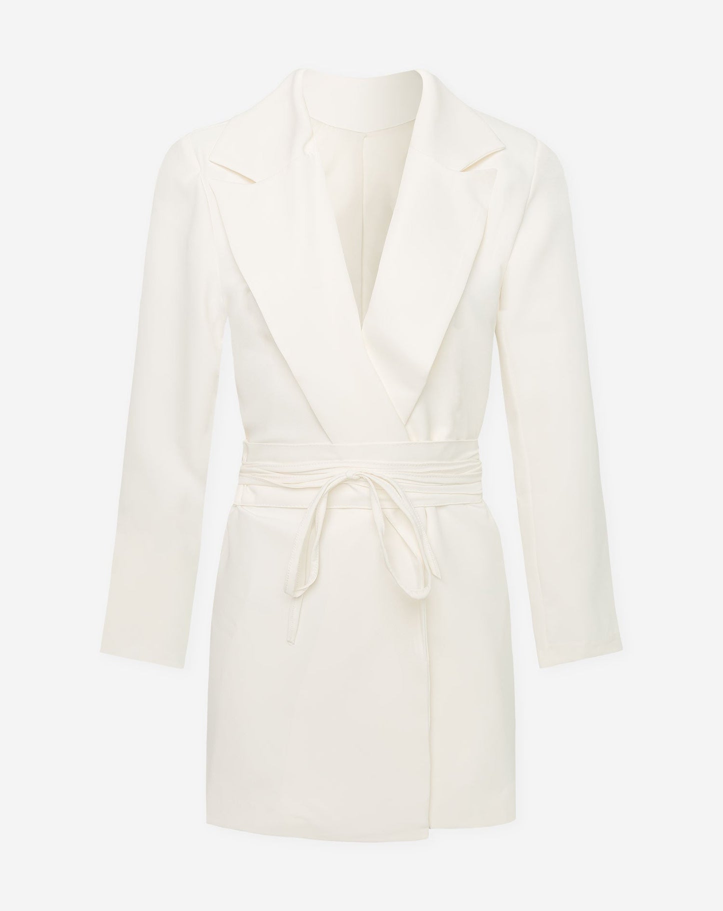 SADIE BLAZER DRESS CRÈME