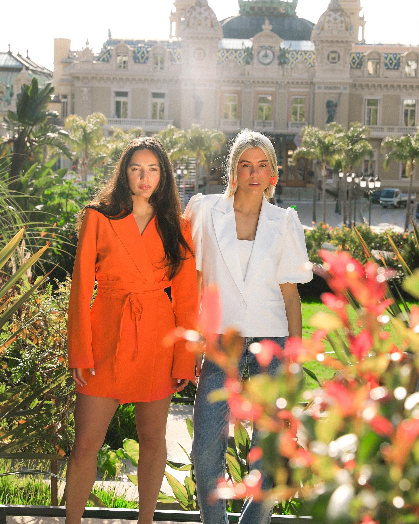 SADIE BLAZER DRESS ORANJE
