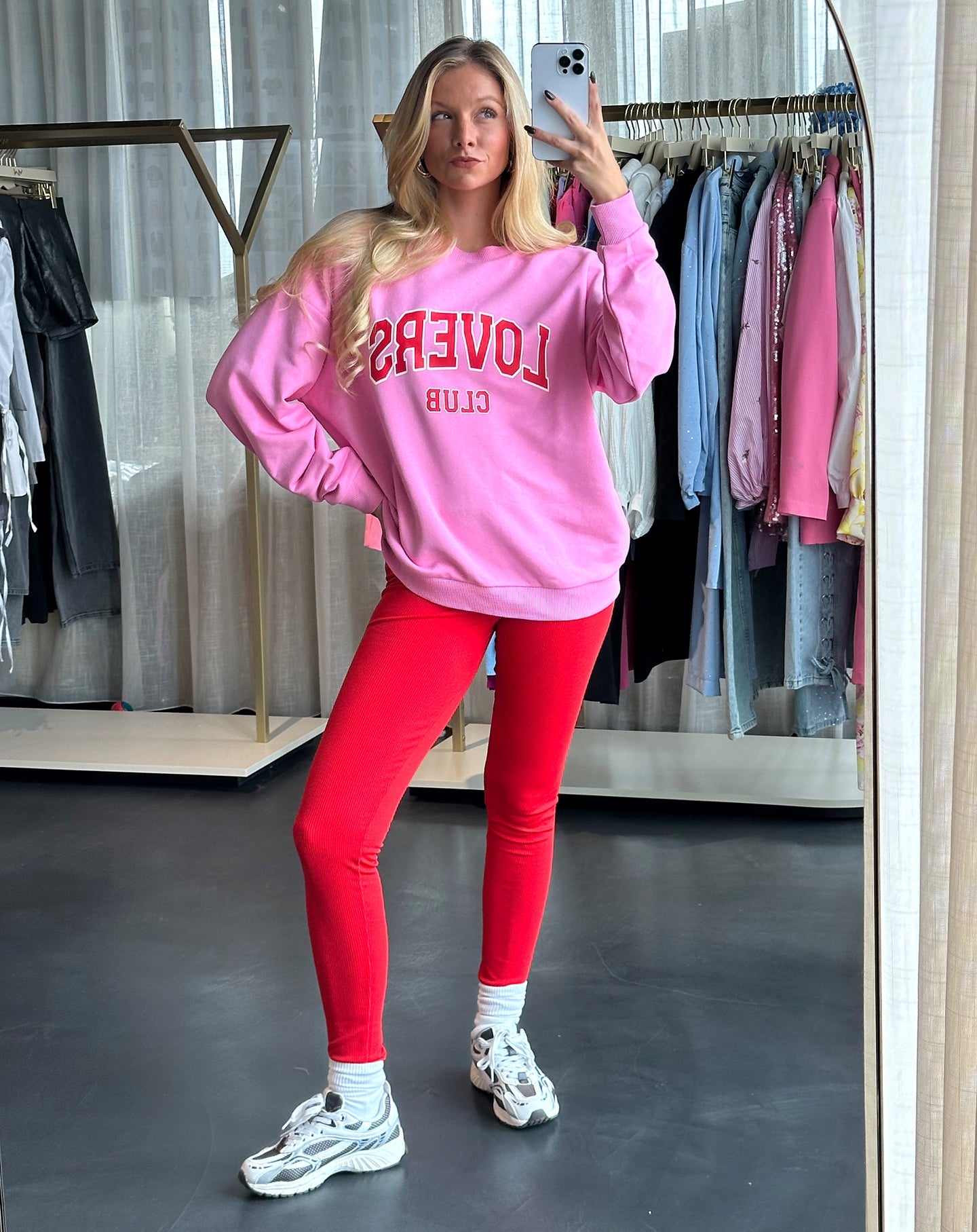 LOVERS CLUB SWEATER ROZE