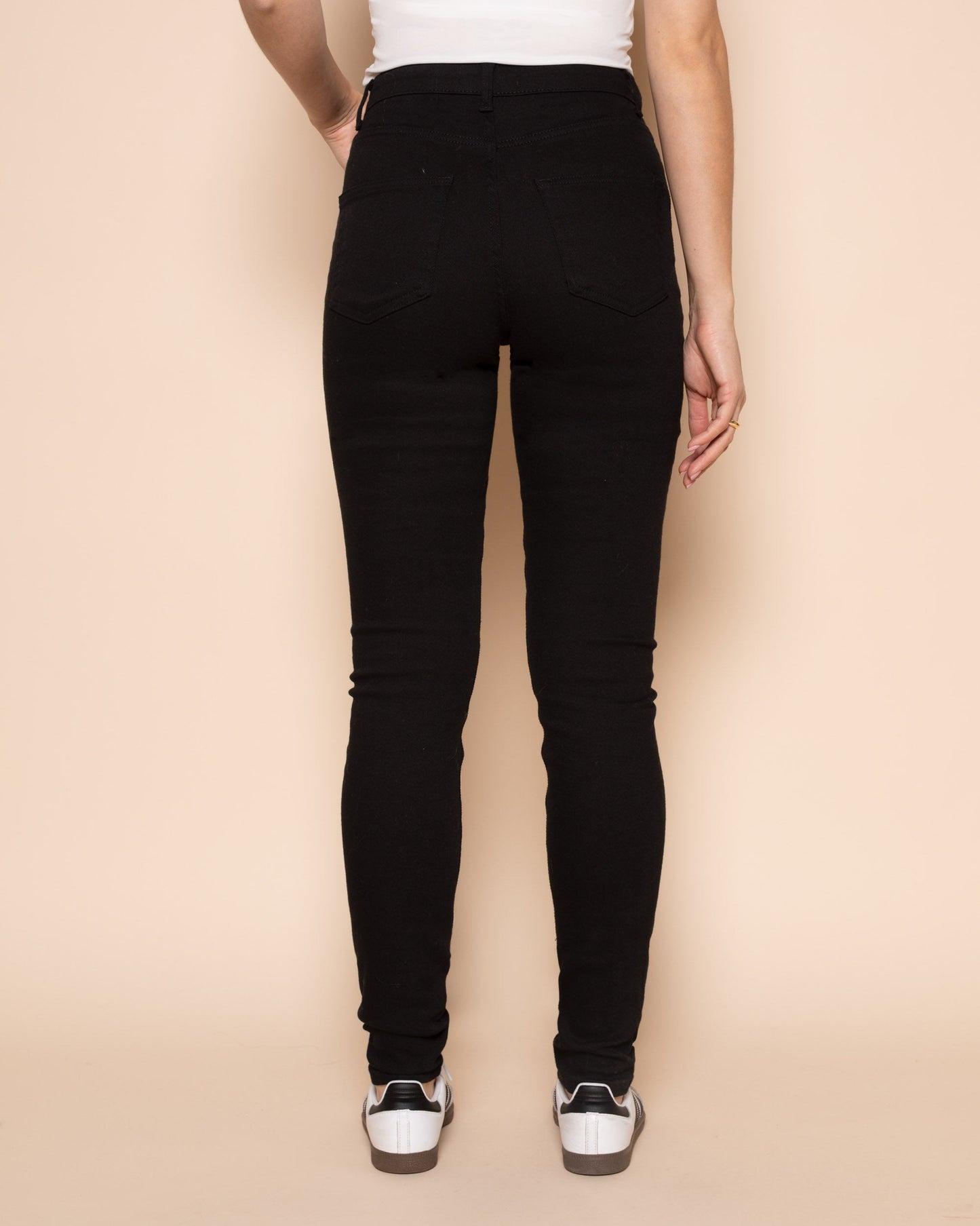 SKINNY JEANS ZWART