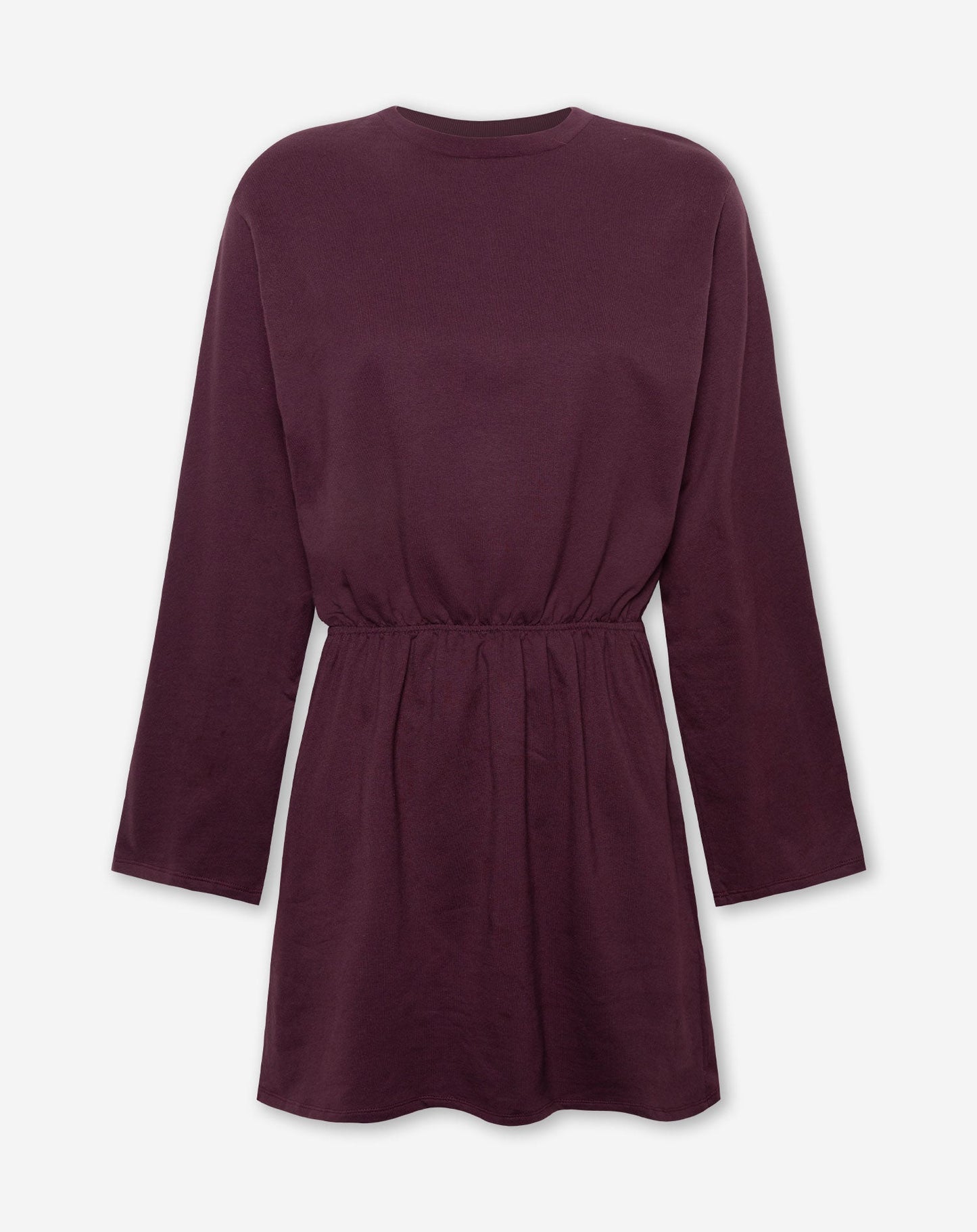 STEFFIE SWEATER DRESS DONKER BURGUNDY