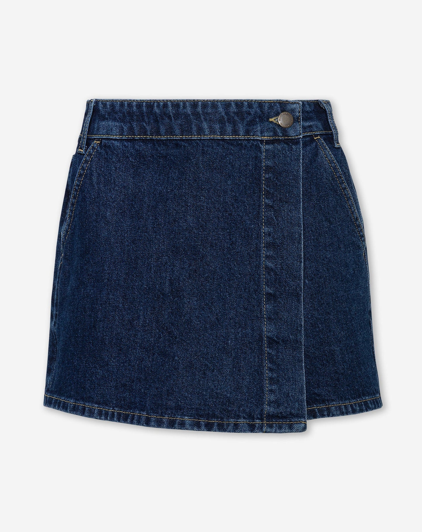 NORE DENIM SKORT DONKERBLAUW