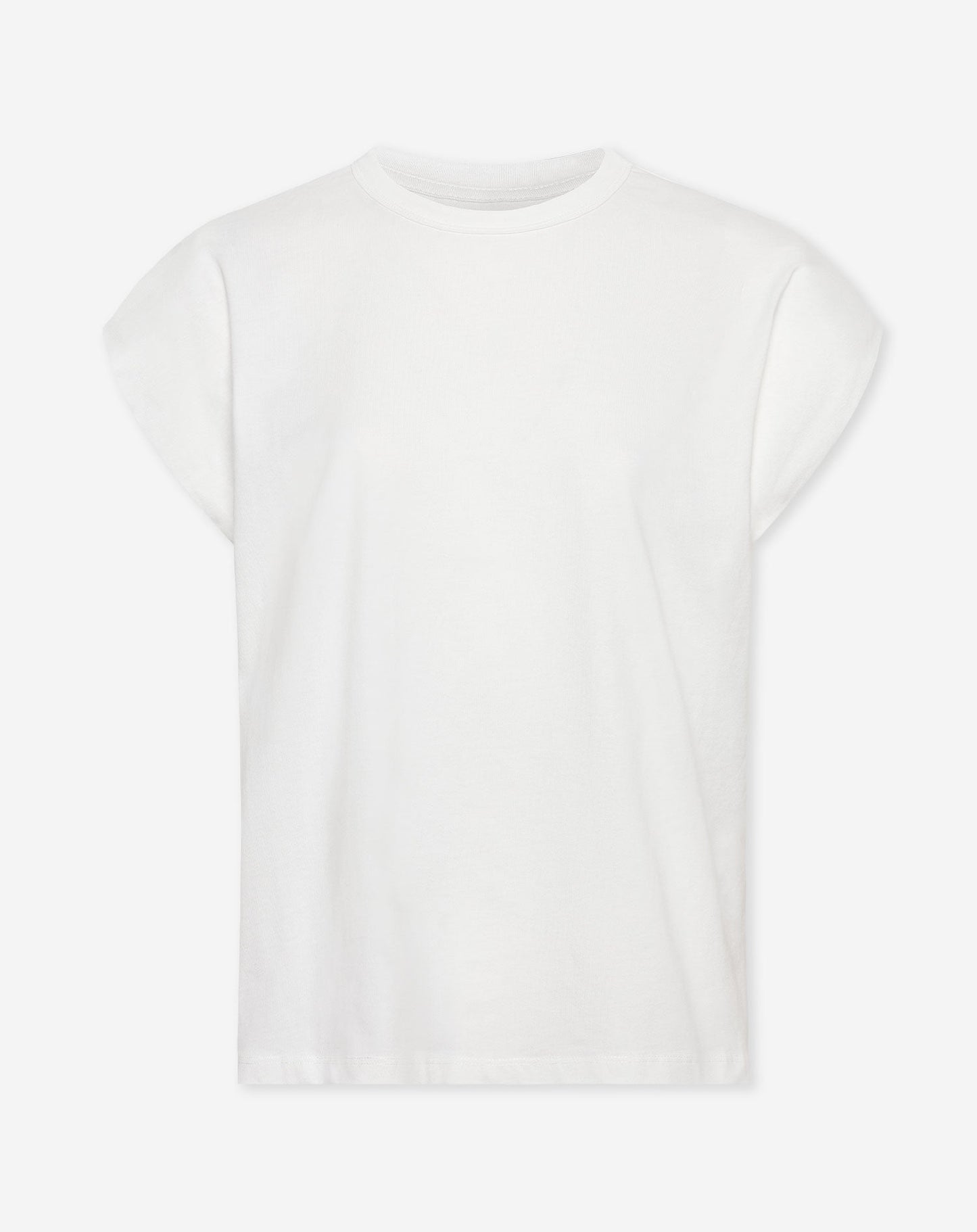 PADDED TEE CRÈME
