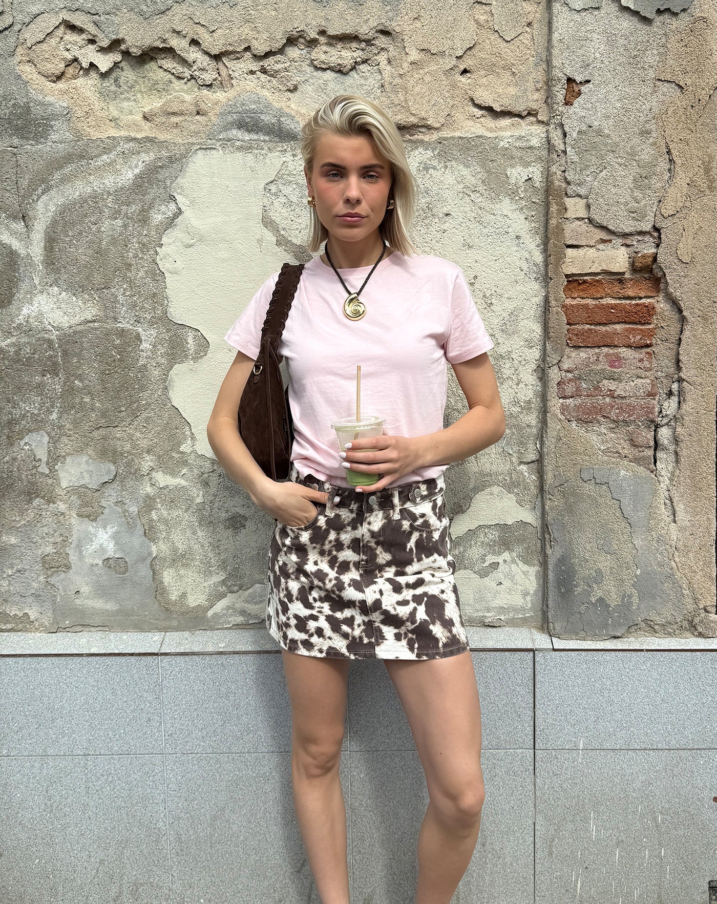 MILLENNIAL FITTED TEE LICHTROZE