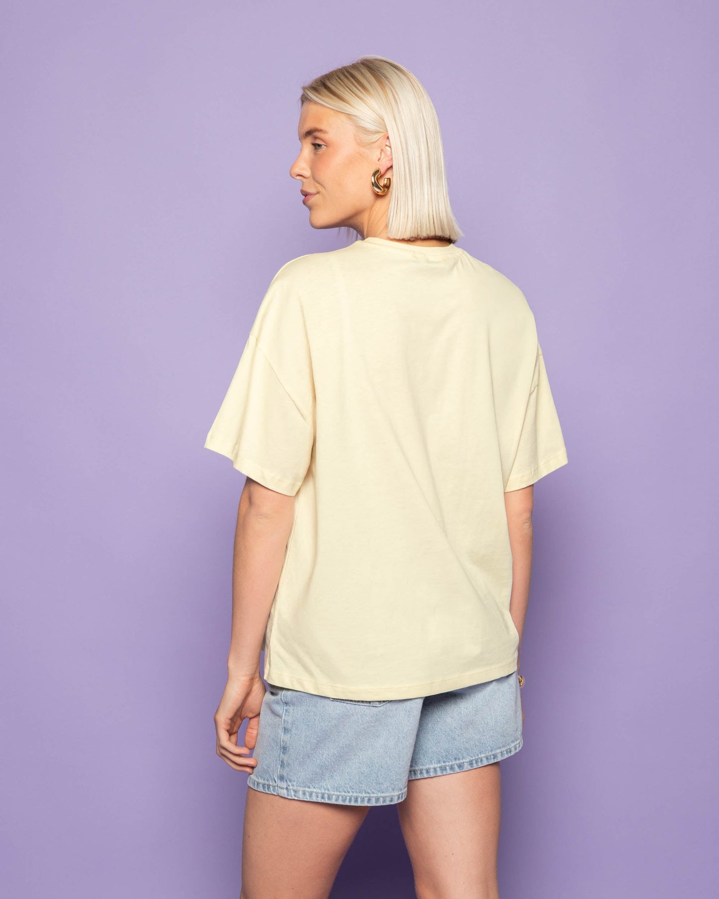 CAPRI SUMMER OVERSIZED TEE BOTERGEEL