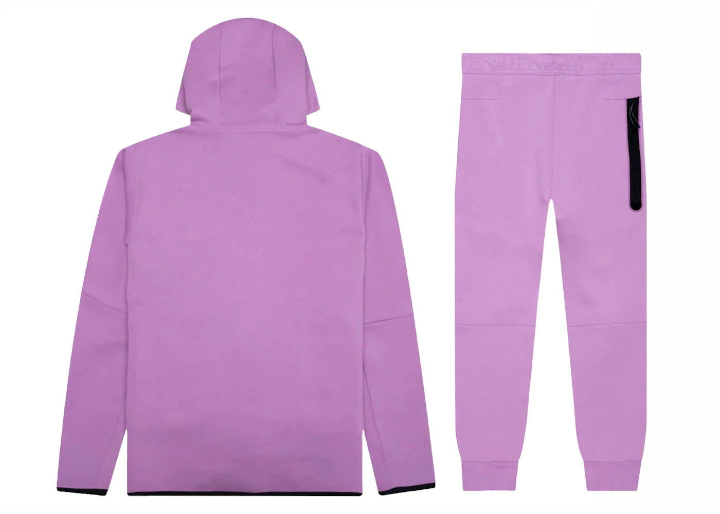 Nike Sportswear Tech Fleece-Set aus Hoodie und Jogginghose Violet Shock/Schwarz 1 + 1 gratis