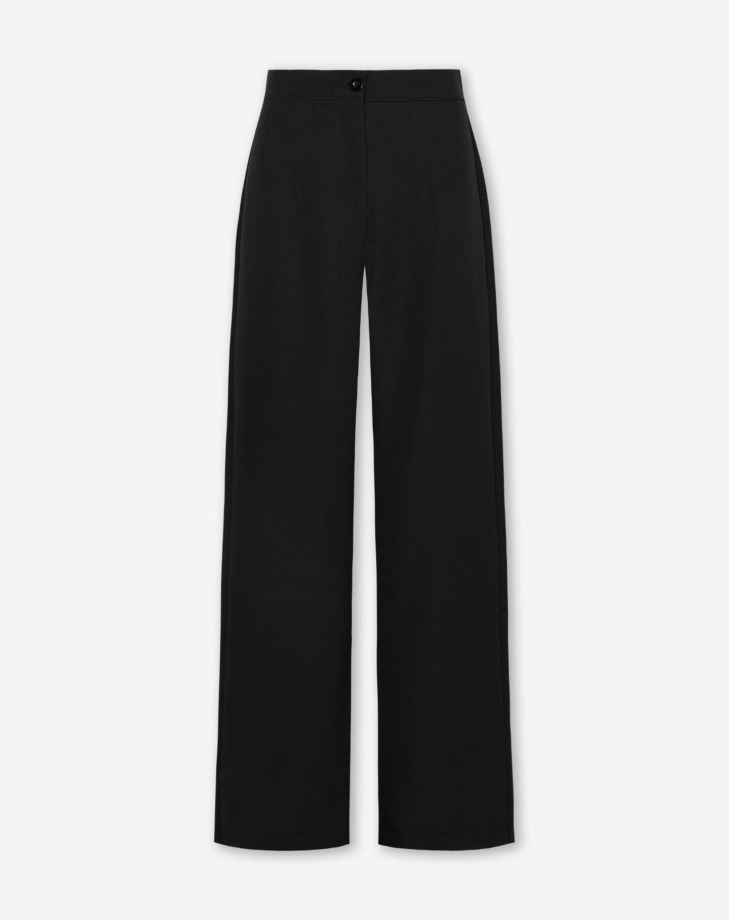 LIZZY STRAIGHT LEG PANTALON ZWART