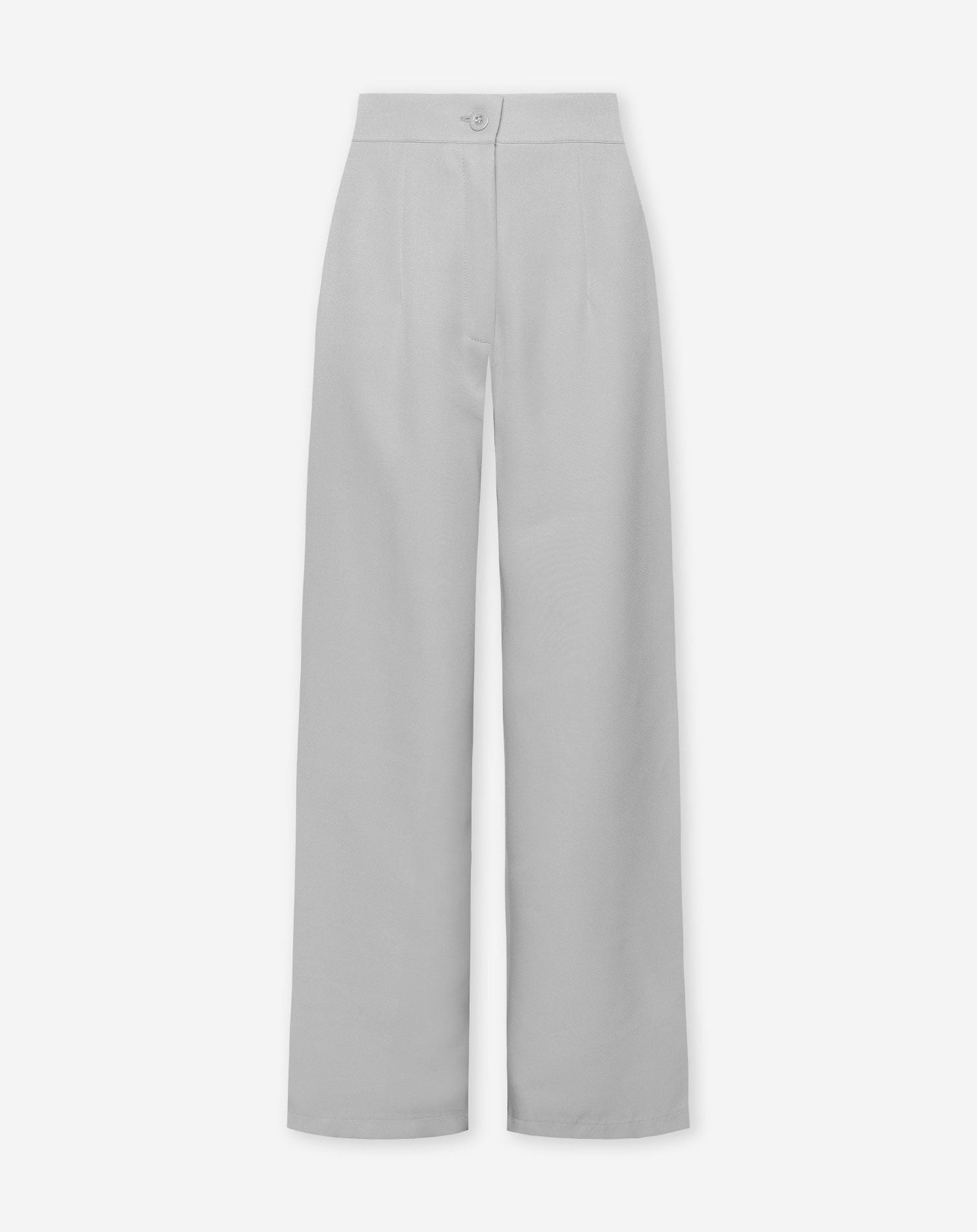LIZZY STRAIGHT LEG PANTALON LICHTGRIJS