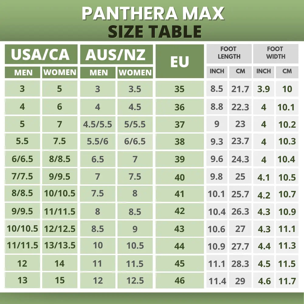 Panthera Max - Outdoor & Antislip Barefoot Schoenen (Unisex) (2 kopen, 1 gratis)