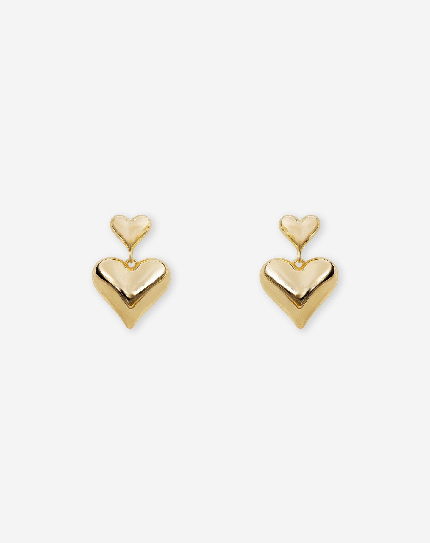 ROSIE DOUBLE HEART EARRINGS