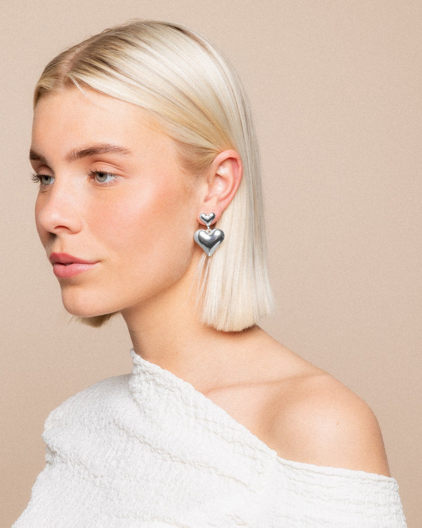 ROSIE DOUBLE HEART EARRINGS