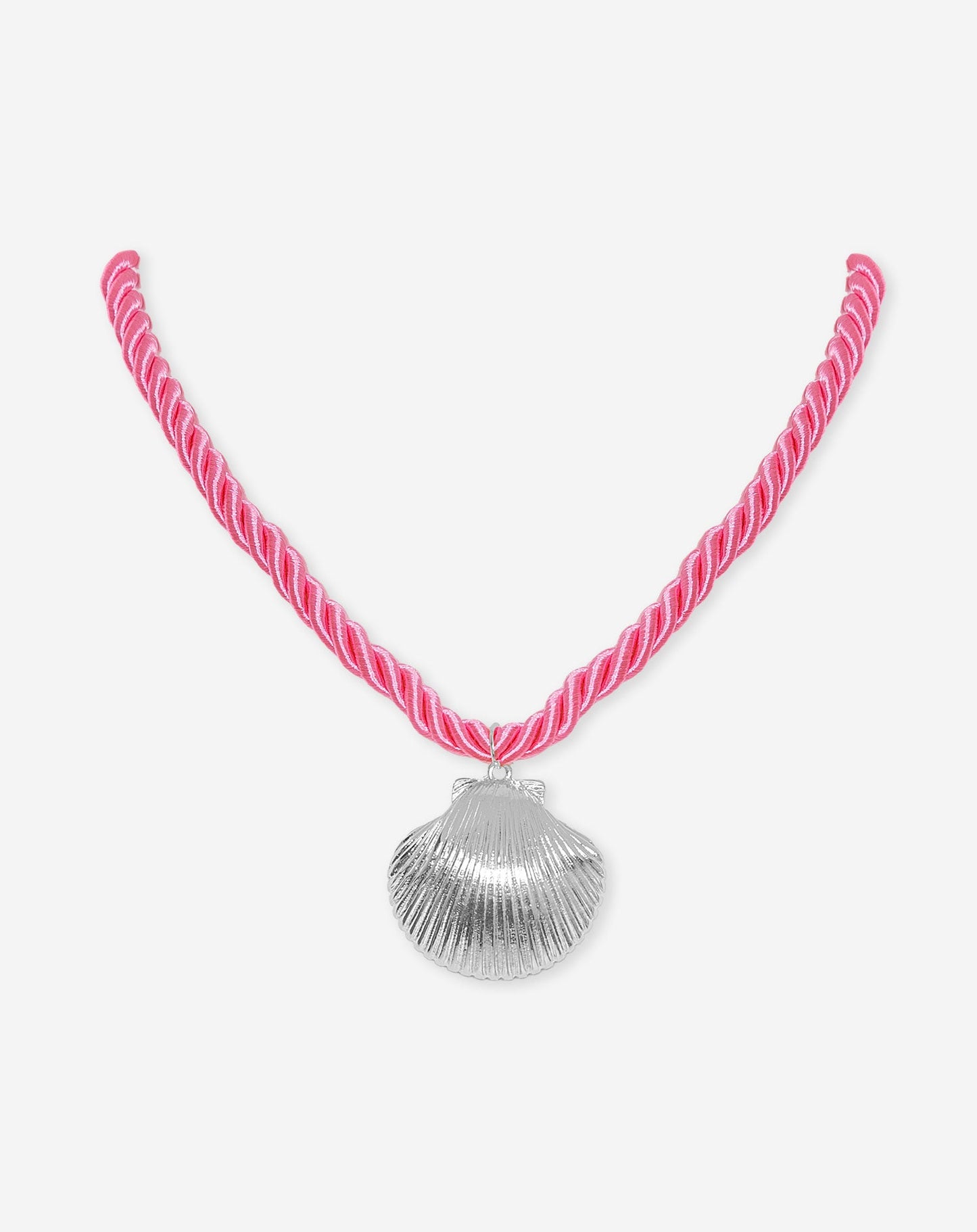 SEASHELL CORD NECKLACE ROZE