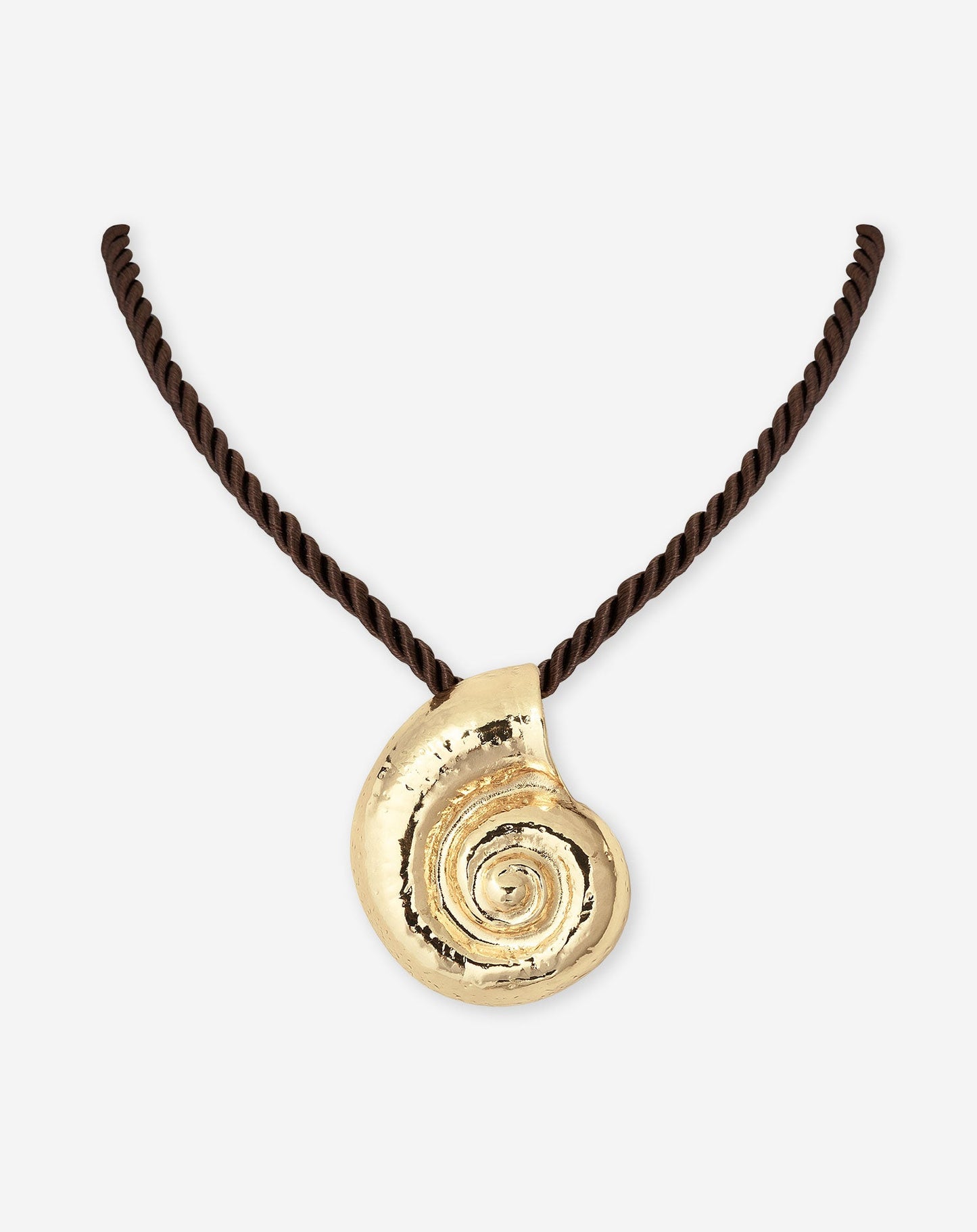 SEASHELL CORD NECKLACE BRUIN