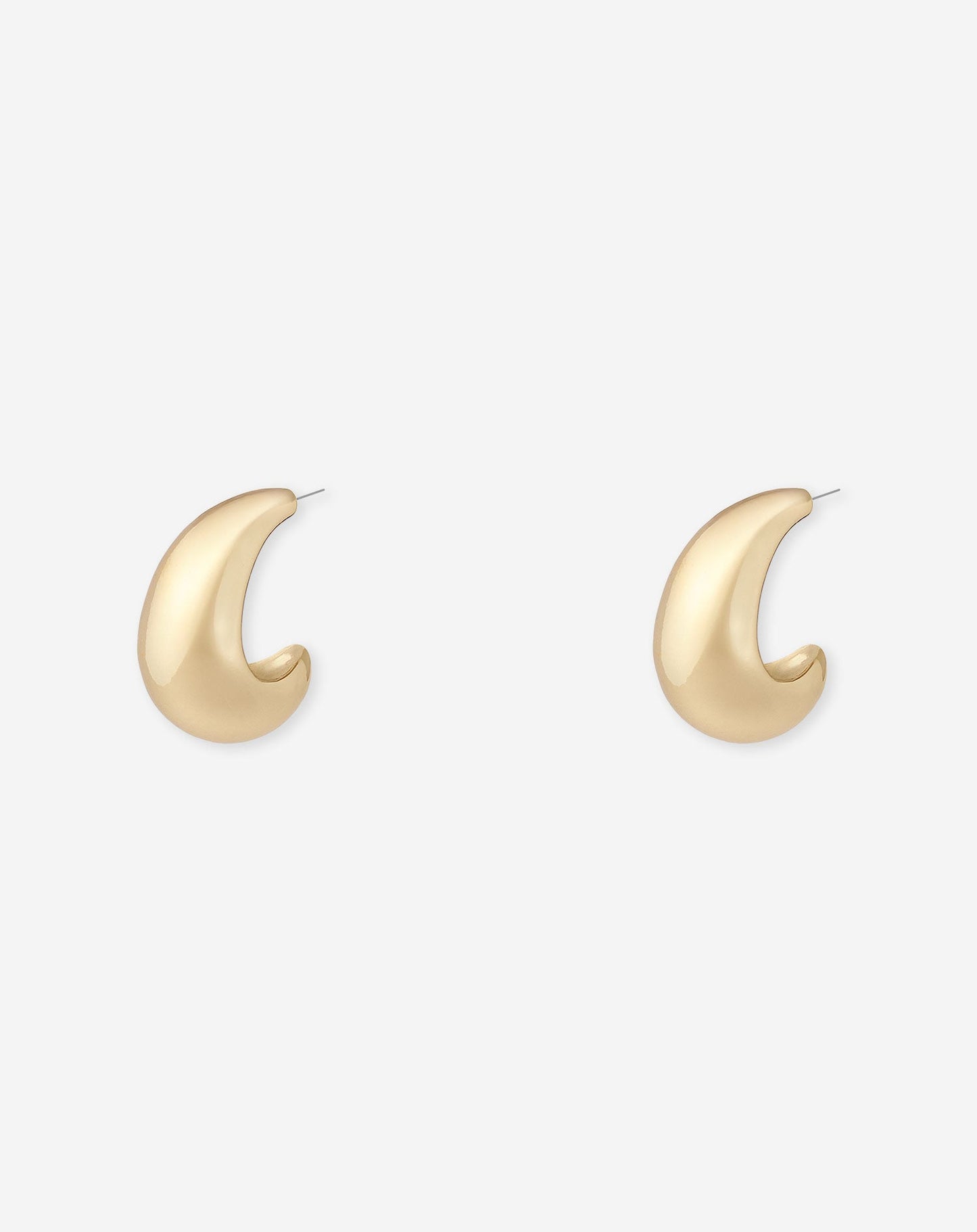 TEARDROP HOOP EARRINGS