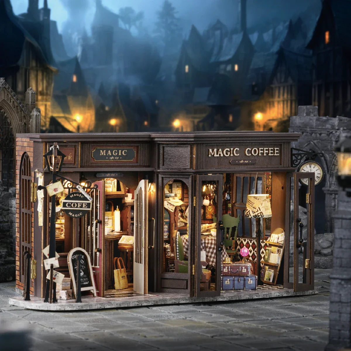 Magic coffee shop