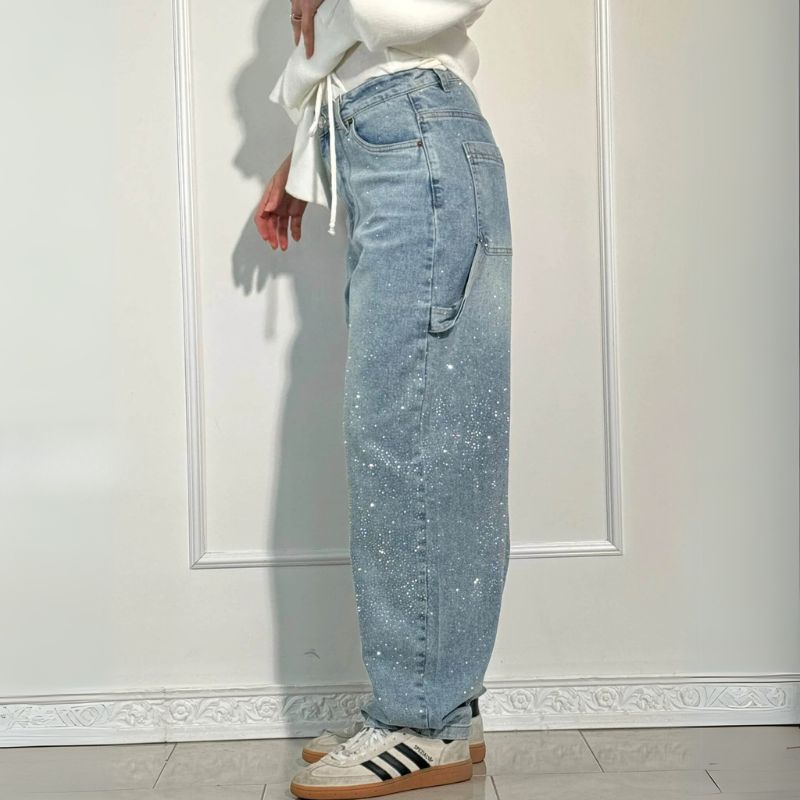 Stardust Cargo™ – Shiny Denim Statement