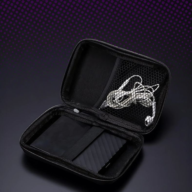 PixelVault™ Carbon Case | Stevige Carbon Opbergcase