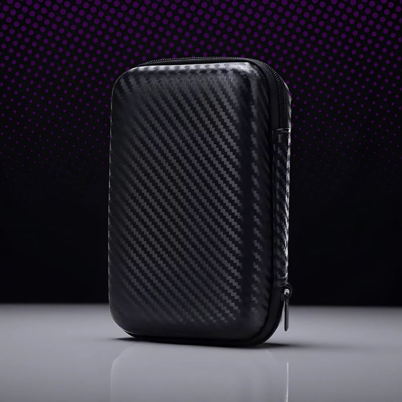 PixelVault™ Carbon Case | Stevige Carbon Opbergcase