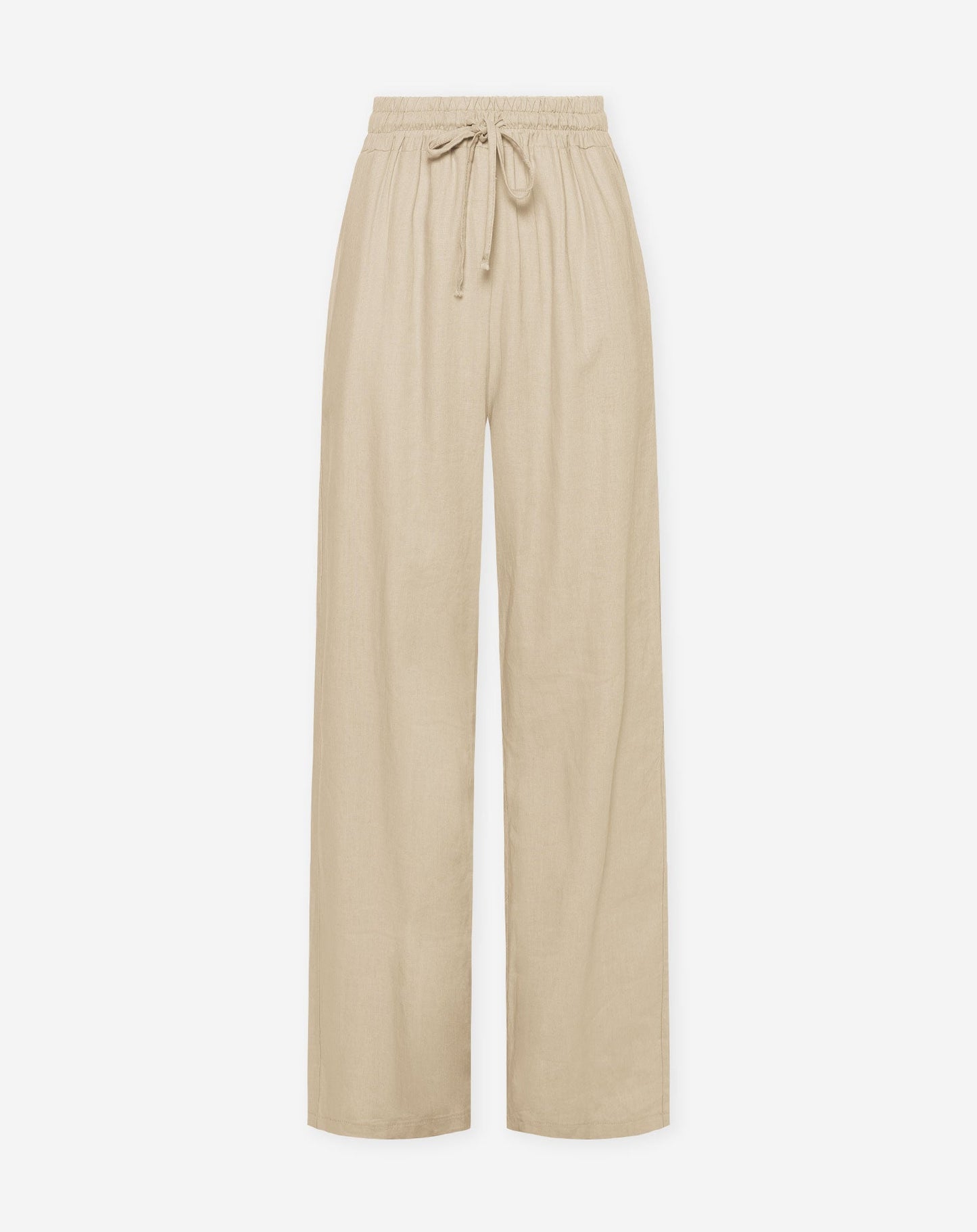 NIA LINEN PANTALON BEIGE