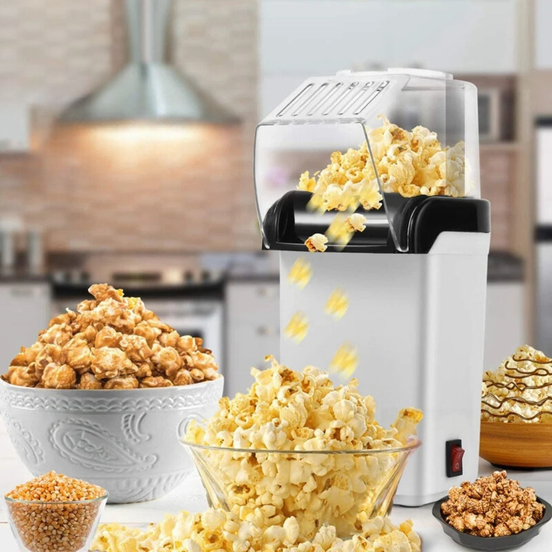 PopCrisp™ – Jouw Gezonde Snackmaker voor Perfecte Popcorn