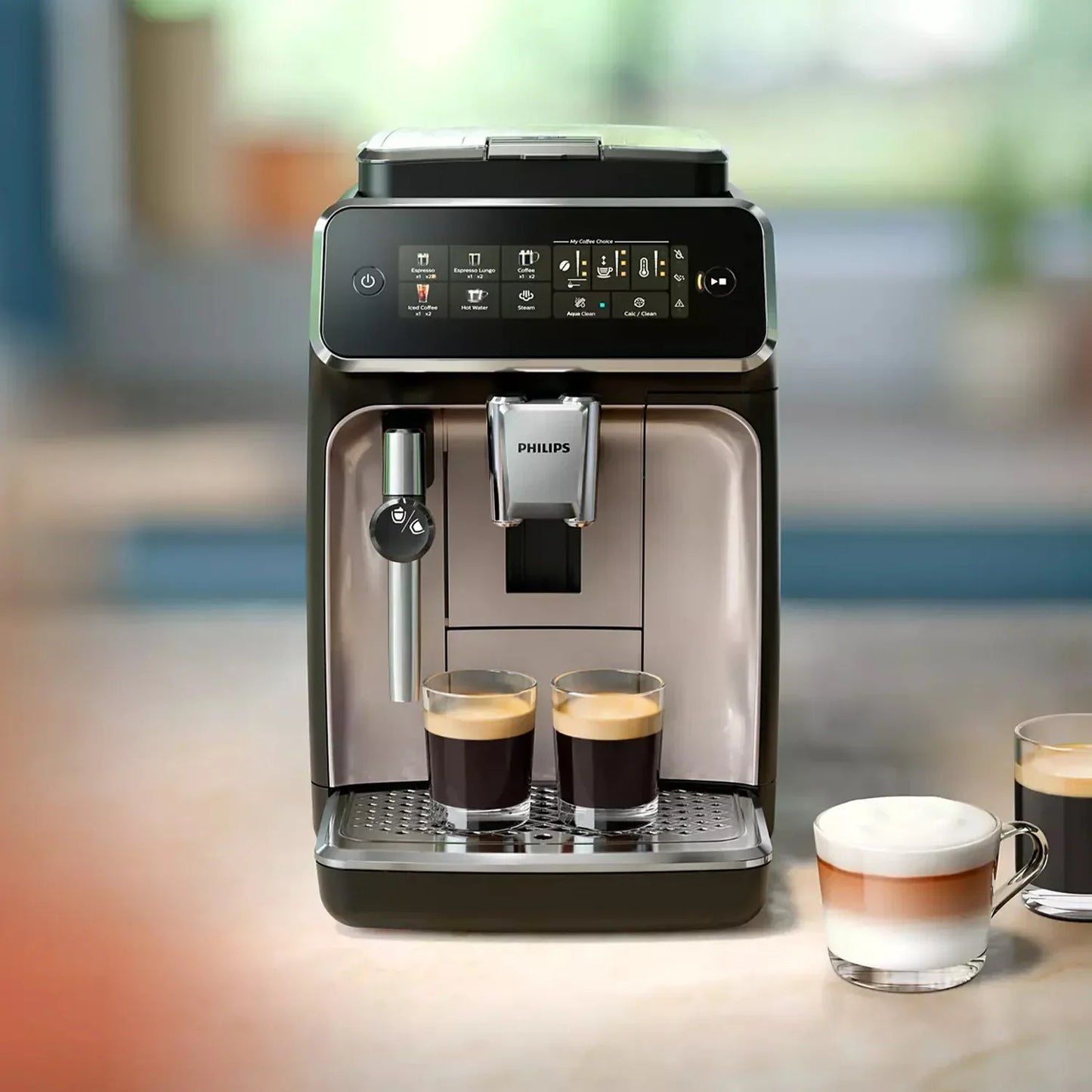 Philips 3300 Series Super Automatische Espressomaschine CMF & Eiskaffee - EP3326/90