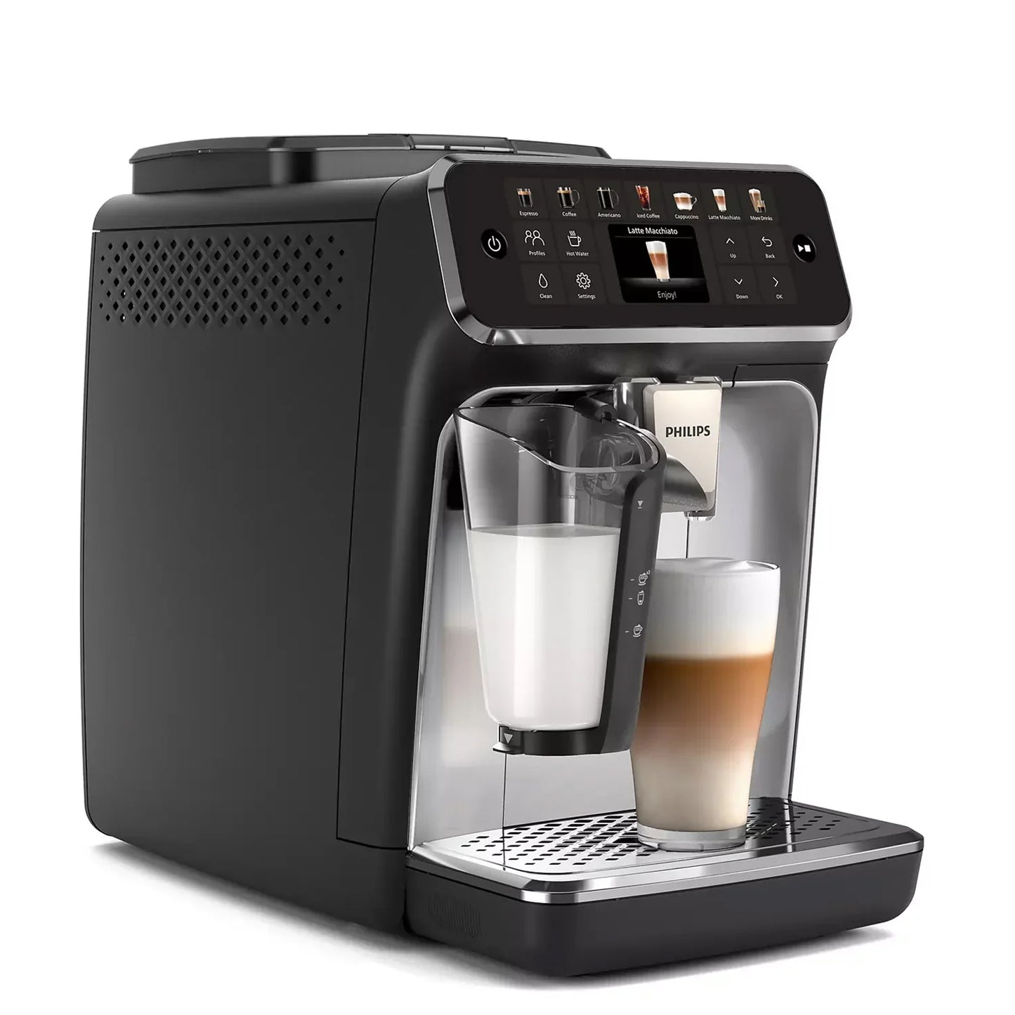 Philips 4400 Series Espressovollautomat mit LatteGo und Eiskaffee - EP4447/90