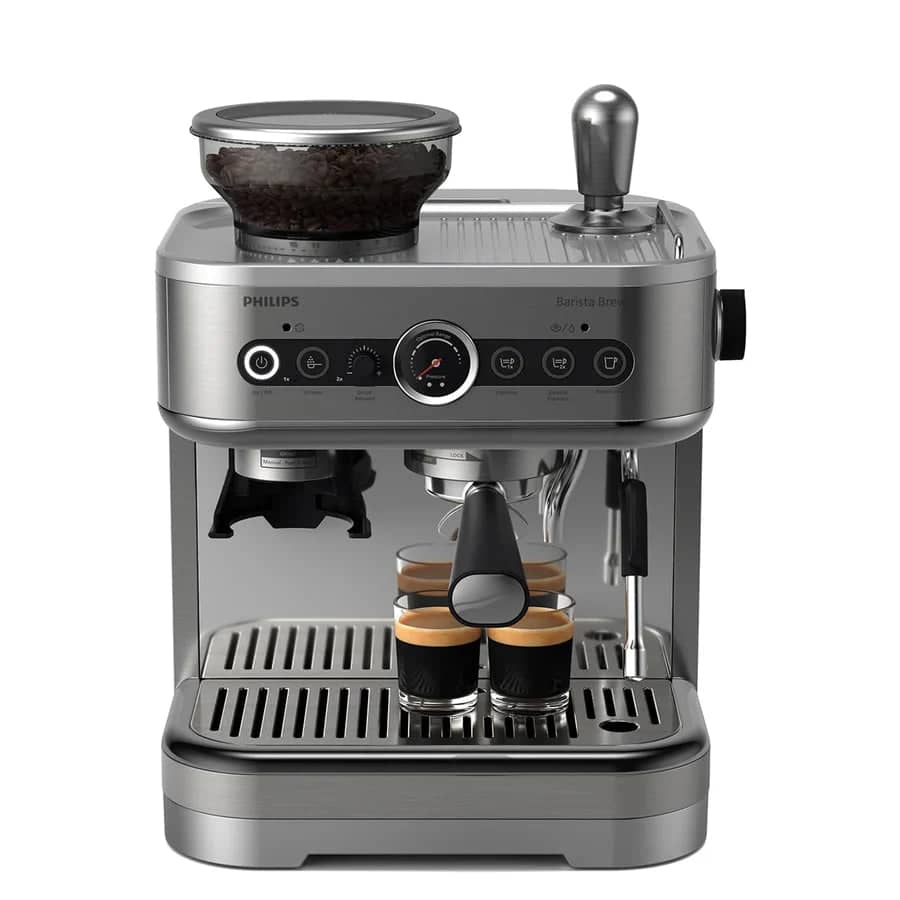 Philips Barista Brew Halbautomatische Espressomaschine – Edelstahl PSA3218/01