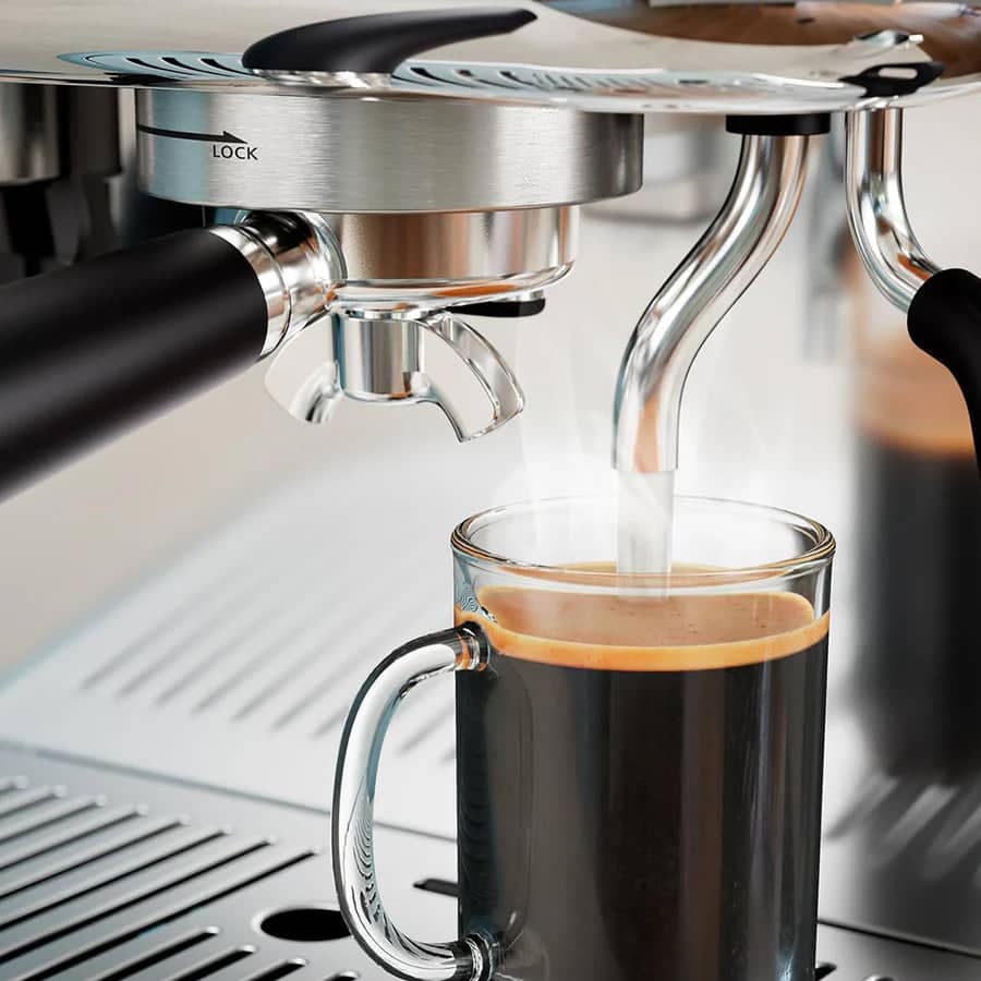 Philips Barista Brew Halbautomatische Espressomaschine – Edelstahl PSA3218/01