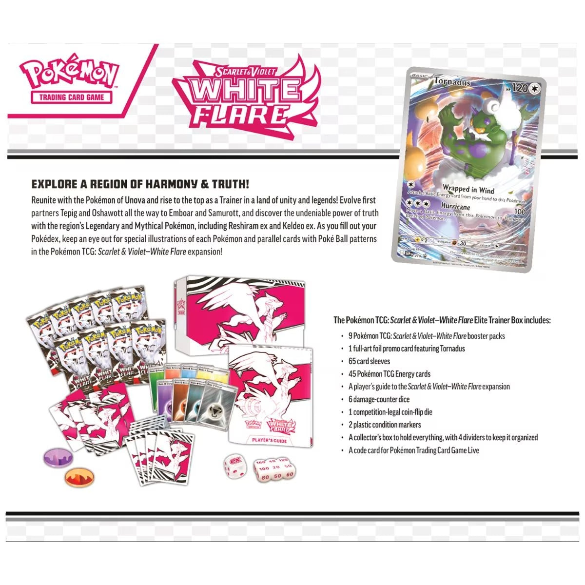 Scarlet & Violet White Flare Elite Trainer Box
