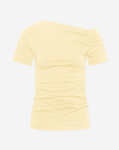TAMAR OFF SHOULDER SHORT SLEEVE TOP BOTERGEEL