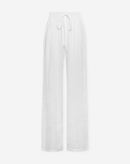 CARMEN LINEN WIDE LEG PANTS WIT
