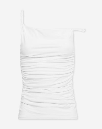 TAMAR OFF SHOULDER TWISTED TOP WIT