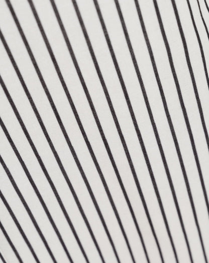 CLARA STRIPE PANTALON ZWART