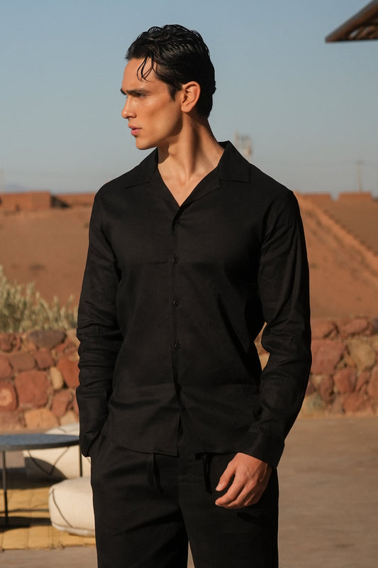 DAS LEINEN-LANGARMSHIRT