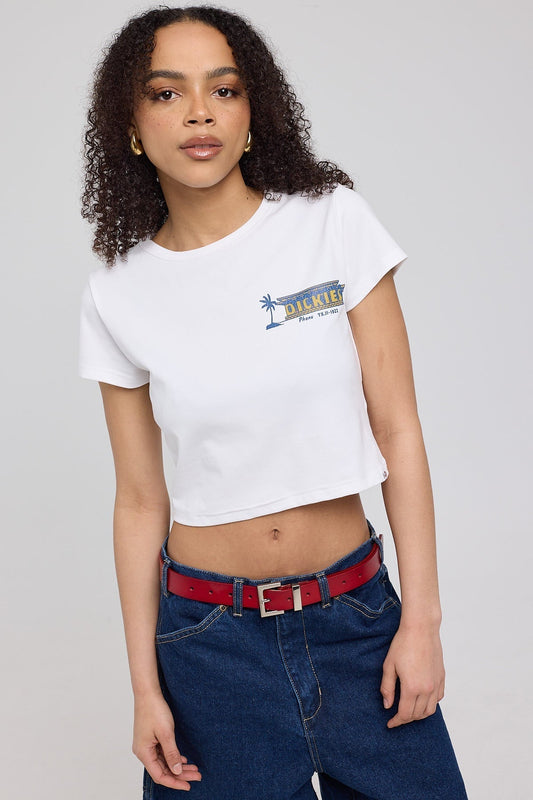 Dickies Diner Tour T-Shirt Weiß
