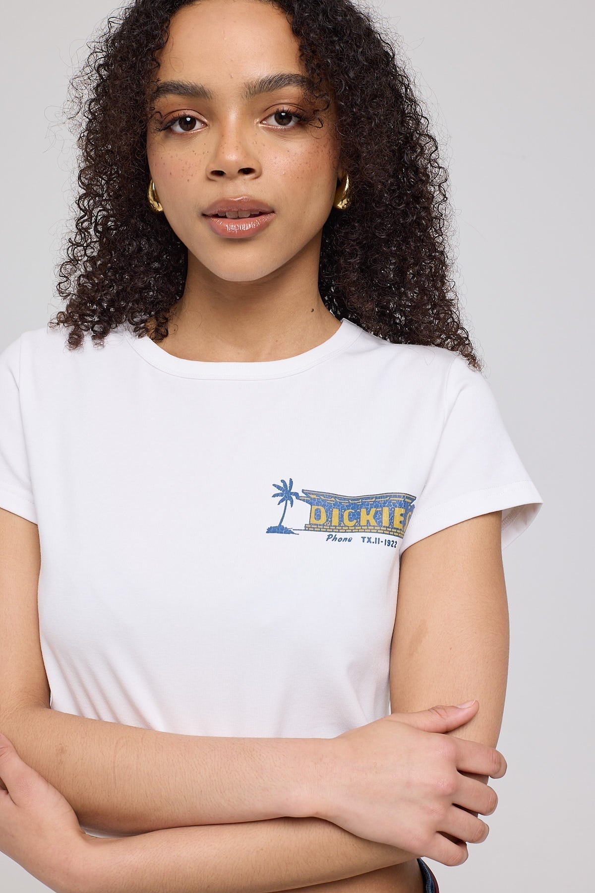 Dickies Diner Tour T-Shirt Weiß