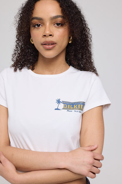 Dickies Diner Tour T-Shirt Weiß
