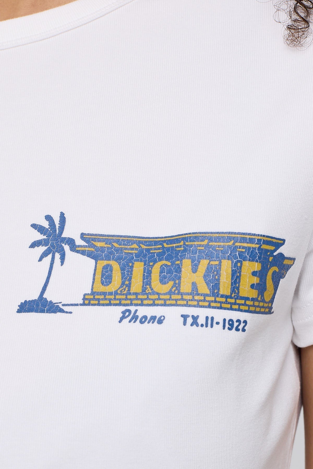 Dickies Diner Tour T-Shirt Weiß