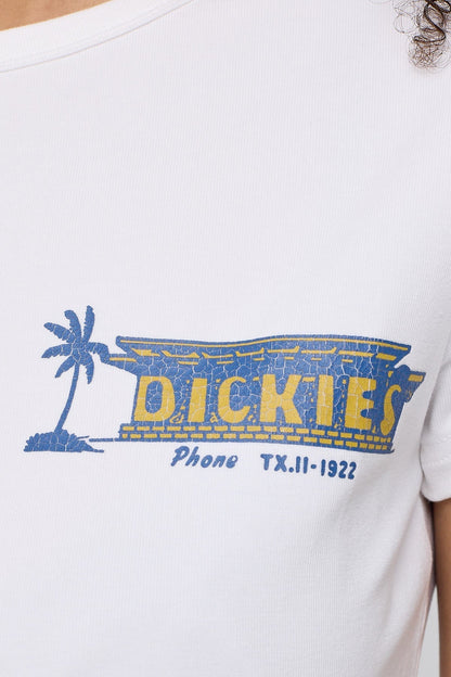 Dickies Diner Tour T-Shirt Weiß