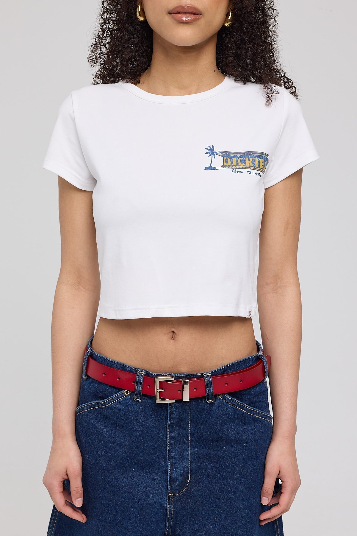 Dickies Diner Tour T-Shirt Weiß