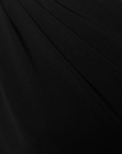 SLEEVELESS RUCHED TOP ZWART