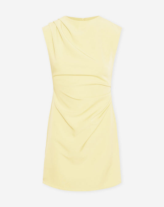 SOFIA RUCHED DRESS TALL BOTERGEEL