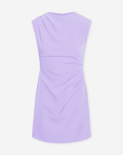SOFIA RUCHED DRESS LILA