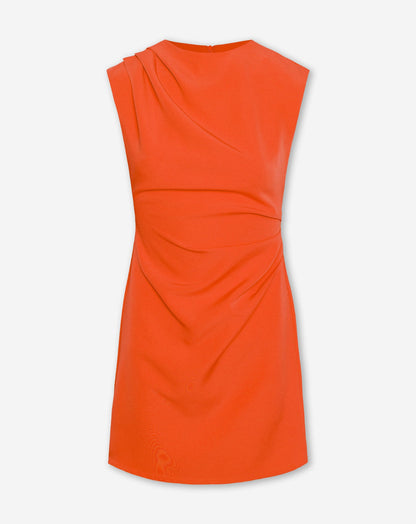 SOFIA RUCHED DRESS ORANJE 