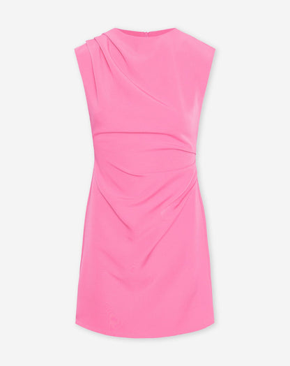 SOFIA RUCHED DRESS ROZE