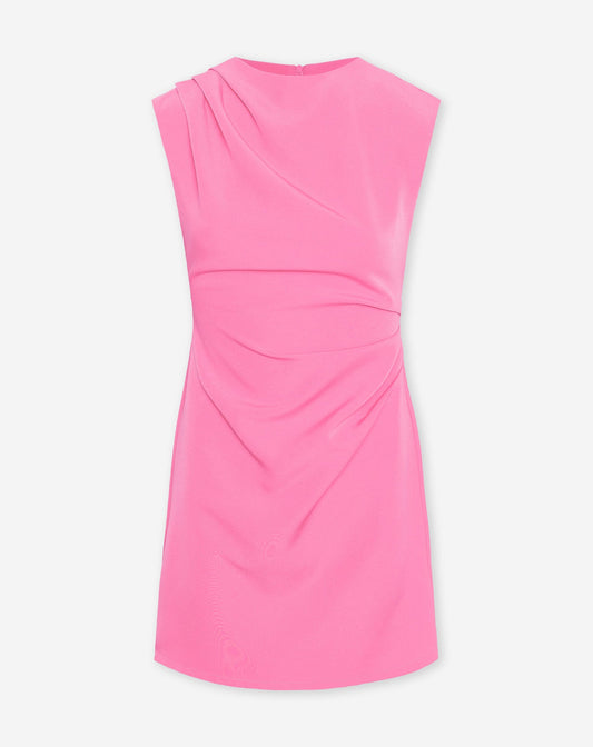 SOFIA RUCHED DRESS ROZE