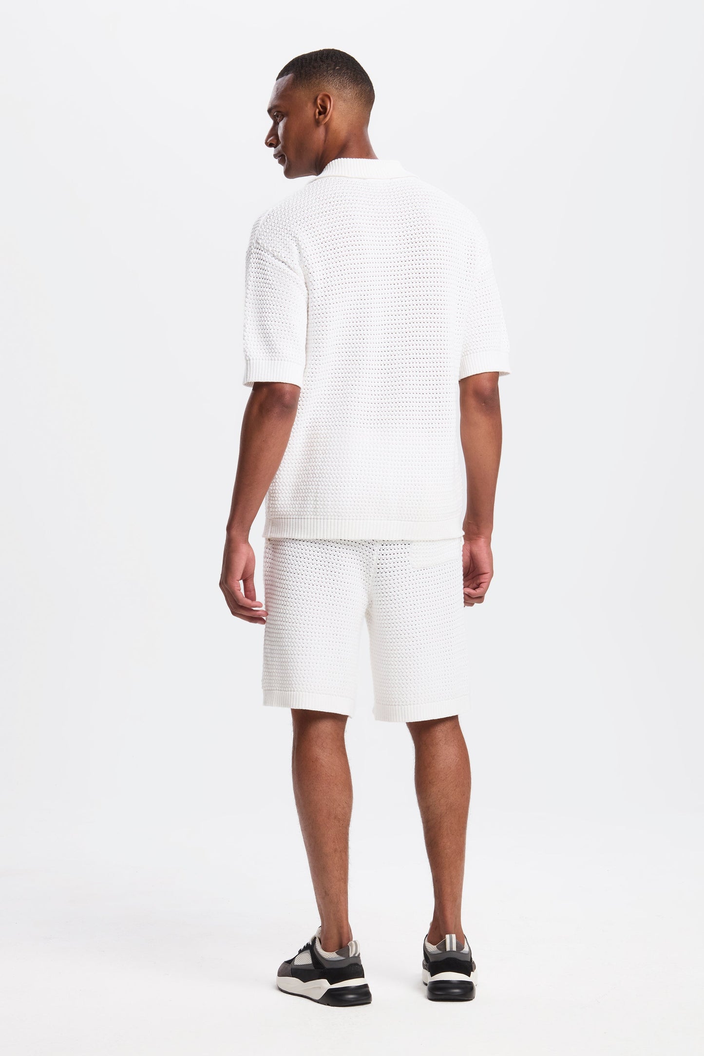DAS MATESE CROCHET SS SHIRT