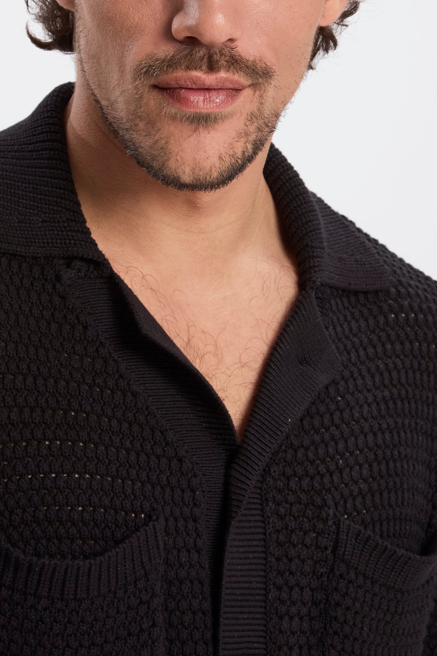DAS MATESE CROCHET SS SHIRT