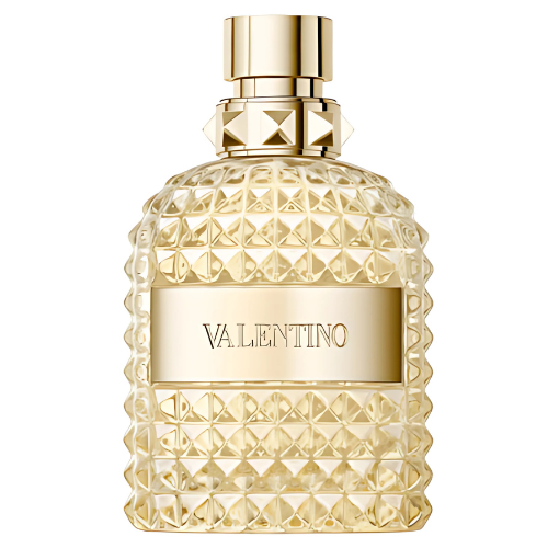 Valentino wurde in Rom geboren. The Gold Uomo | 1 + 1 gratis