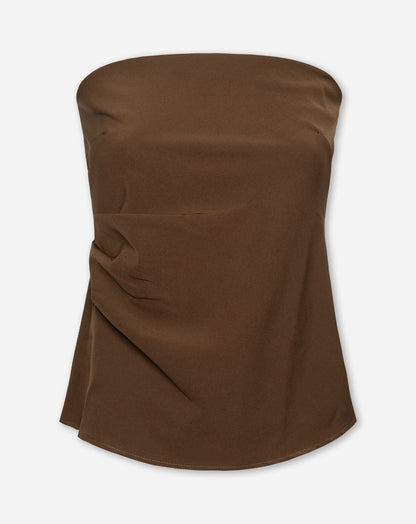 STRAPLESS RUCHED TOP BRUIN